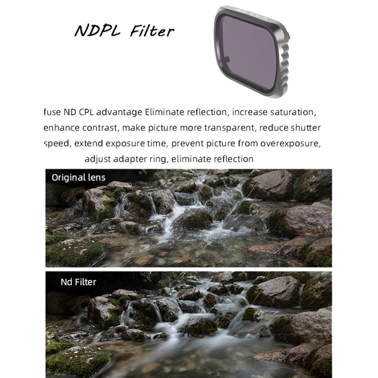 Filtro de lente JSR KS ND64PL, marco de aluminio para DJI Air 2S — imagen 4