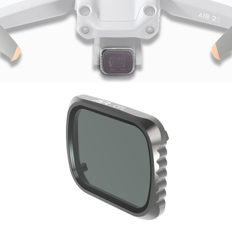 Filtro de lente de CPL de JSR KS, marco de aluminio para DJI Air 2S