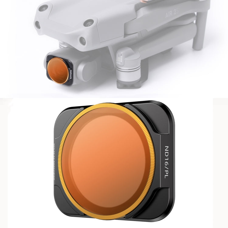 Filtro de lente Sunnylife A2S-FI9343 ND16PL para DJI Air 2S