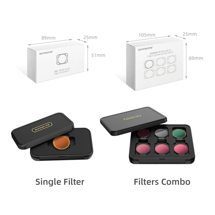 Filtro de lente Sunnylife A2S-FI9343 ND64PL para DJI Air 2S — imagen 8