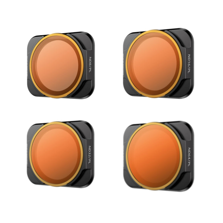 Filtro de lente Sunnylife A2S-FI9346 4 en 1 ND8PL ++ ND16PL + ND32PL + ND64PL para DJI Air 2S — imagen 2