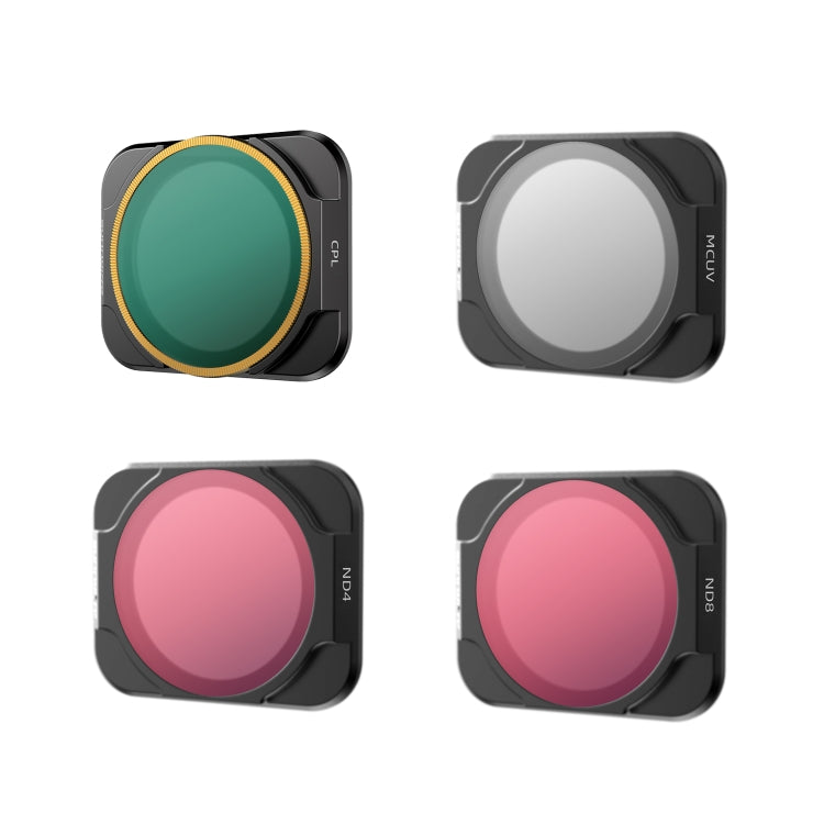 Filtro de lente Sunnylife A2S-FI9348 4 en 1 McUV + CPL + ND4 + ND8 para DJI Air 2S — imagen 2