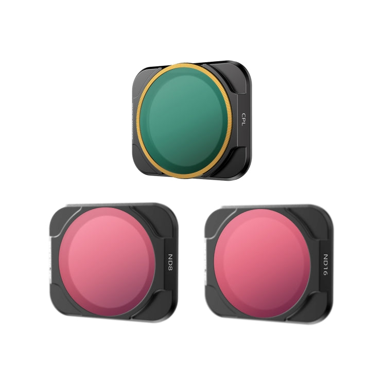 Filtro de lente Sunnylife A2S-FI9345 3 en 1 CPL + ND8 + ND16 para DJI Air 2S — imagen 2