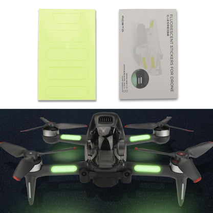 Pegatina de vuelo de la Etiqueta engomada luminosa de RCSTQ 2 PCS noche