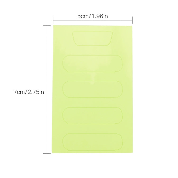 Pegatina de vuelo de la Etiqueta engomada luminosa de RCSTQ 2 PCS noche — imagen 2