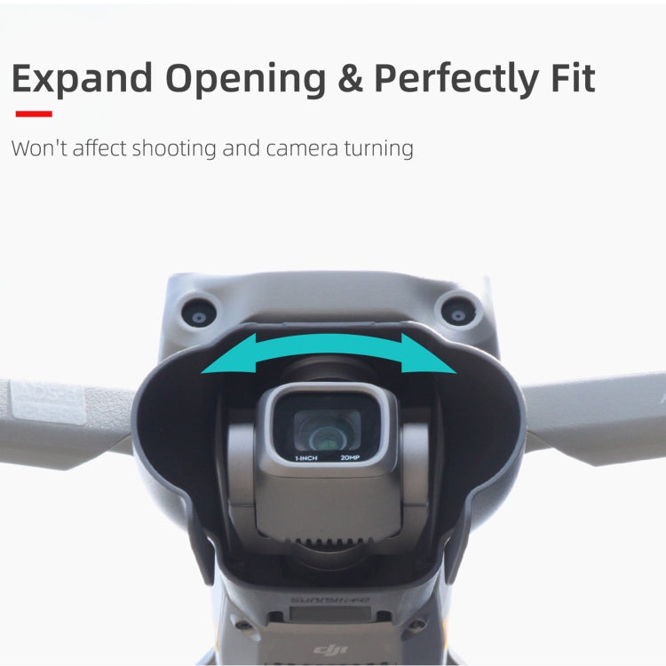 Lente de la SUNNYLIFE A2S-Q9350 cámara SUNSHADE HOUND ANTLARE para DJI Mavic Air 2 / Air 2S (negro) para DJI DJI Mavic Air 2…