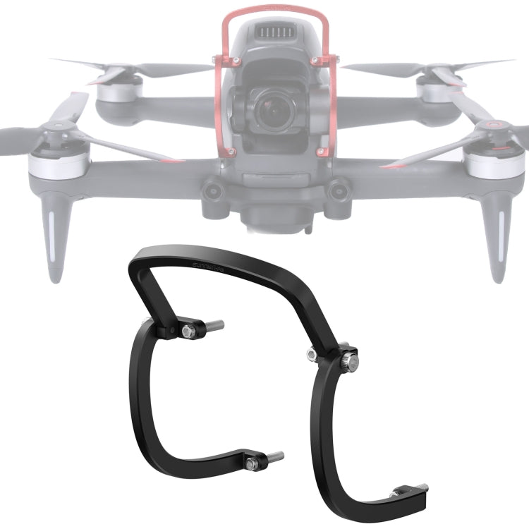 Sunnylife FV-Q9353 Gimbal Bumper Anti-Collision Aluminio protector de protector de aleación para el parachoques (Negro)