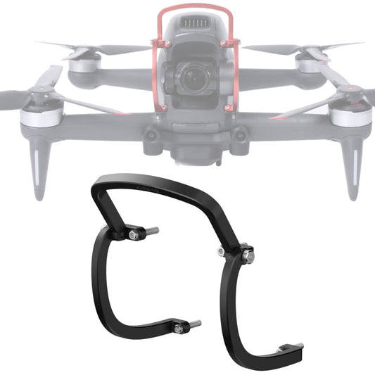 Sunnylife FV-Q9353 Gimbal Bumper Anti-Collision Aluminio protector de protector de aleación para el parachoques (Negro)