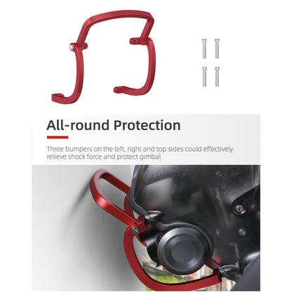 Sunnylife FV-Q9353 Gimbal Bumper Anti-Collision Aluminio protector de protector de aleación para el parachoques (Negro) — im…