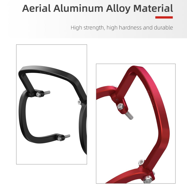 Sunnylife FV-Q9353 Gimbal Bumper Anti-Collision Aluminio protector de protector de aleación para el parachoques (Negro) — im…