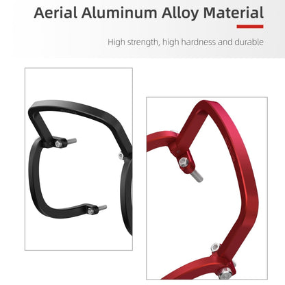 Sunnylife FV-Q9353 Gimbal Bumper Anti-Collision Aluminio protector de protector de aleación para el parachoques (Negro) — im…