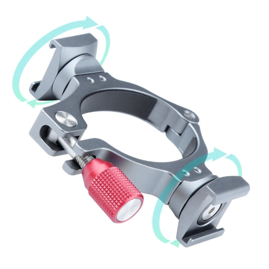 Anillo de soporte de extensión Adaptador de estabilizador con base de zapatos de doble frío