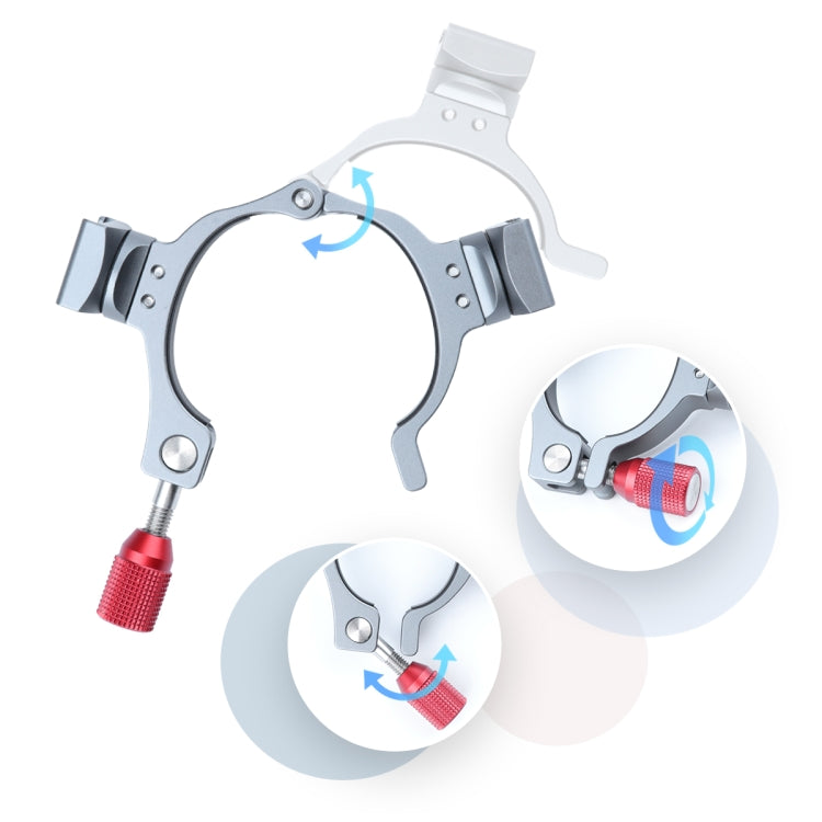 Anillo de soporte de extensión Adaptador de estabilizador con base de zapatos de doble frío — imagen 3
