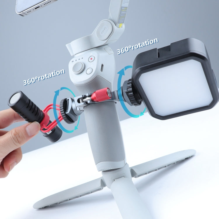 Anillo de soporte de extensión Adaptador de estabilizador con base de zapatos de doble frío — imagen 5