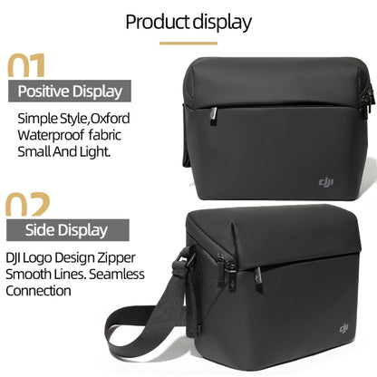 Bolso de un Original Crossbody solo hombro bolsa de almacenamiento Viaje al Air libre Mochila impermeable para DJI Mini SE (…