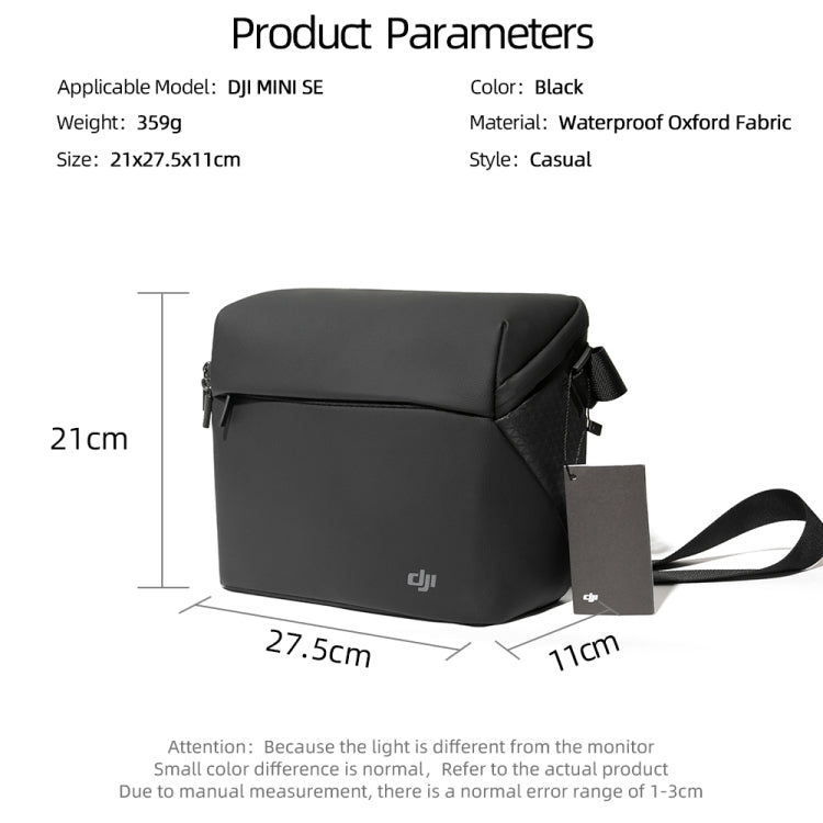 Bolso de un Original Crossbody solo hombro bolsa de almacenamiento Viaje al Air libre Mochila impermeable para DJI Mini SE (…
