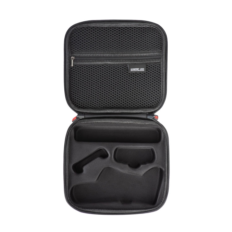 Bolsa de almacenamiento de cuero StarTRC Portátil PU Caja de transporte, Tamaño: 20 cm x 18 cm x 6,5 cm (negro) — imagen 4