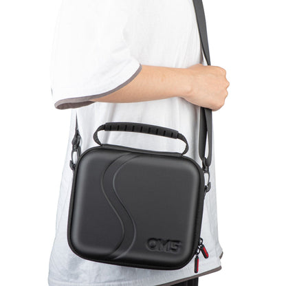 Bolsa de almacenamiento de cuero StarTRC Portátil PU Caja de transporte, Tamaño: 20 cm x 18 cm x 6,5 cm (negro) — imagen 7