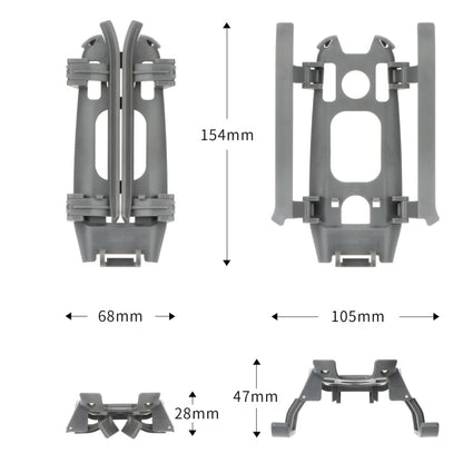 Transporte de entrenamiento de tren de aterrizaje extendido de StarTRC para DJI Mavic 2 (GRIS) — imagen 3