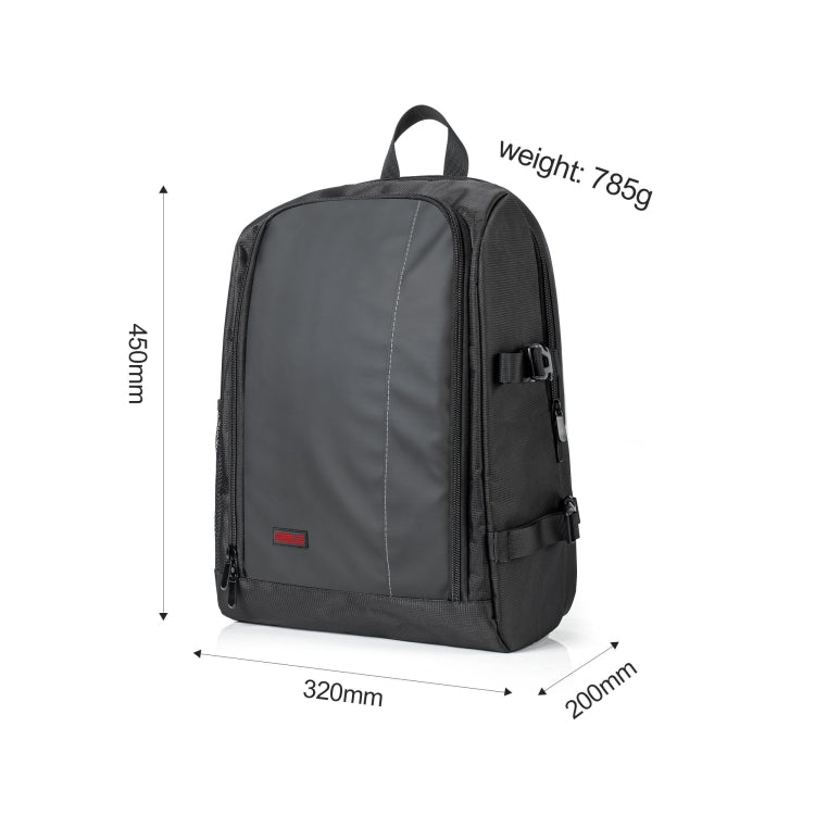 Mochila de descompresión de los hombros para cámaras / DSLR para DJI Mavic 3 (Negro) — imagen 5