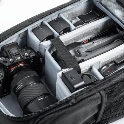 Mochila de descompresión de los hombros para cámaras / DSLR para DJI Mavic 3 (Negro) — imagen 7