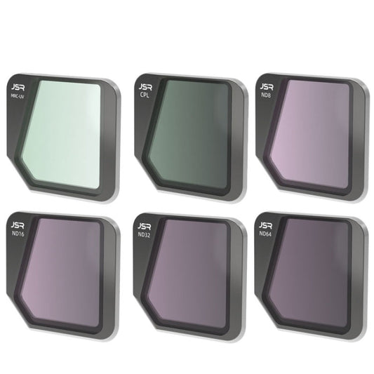 Filtro de lente JSR Dron 6 en 1 McUV + CPL + ND8 + ND16 + ND32 + ND64 para DJI Mavic 3 — imagen 2