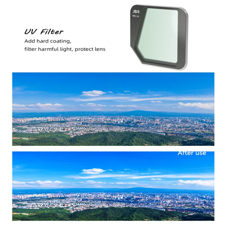 Filtro de lente JSR Dron 6 en 1 McUV + CPL + ND8 + ND16 + ND32 + ND64 para DJI Mavic 3 — imagen 6