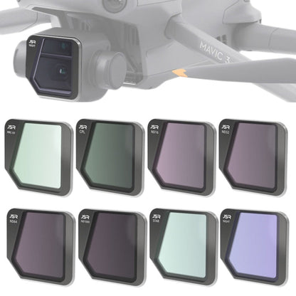 Filtro de lente de noche JSR Dron 8 en 1 McUV + CPL + ND16 + 32 + 64 + 1000 + STAR + para DJI Mavic 3