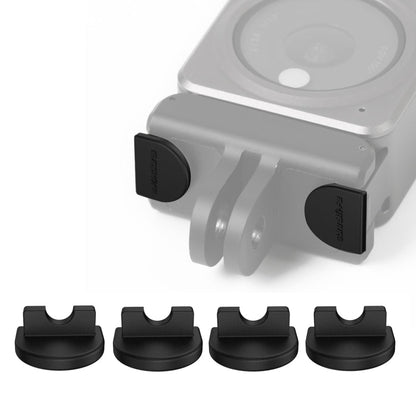 Sunnylife DC339 4 PCS Tapón anti-liberación de silicona (Negro)