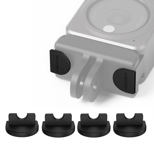 Sunnylife DC339 4 PCS Tapón anti-liberación de silicona (Negro)