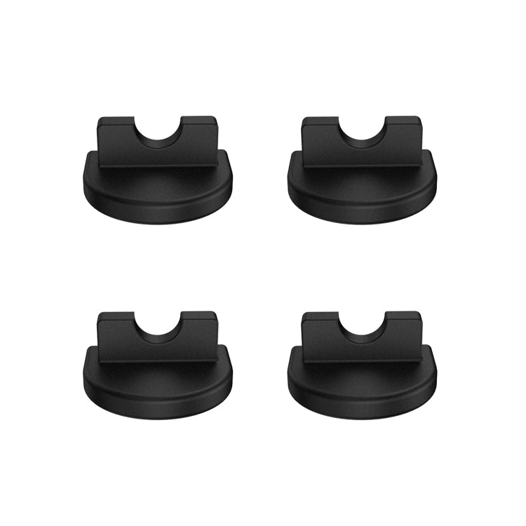 Sunnylife DC339 4 PCS Tapón anti-liberación de silicona (Negro) — imagen 2