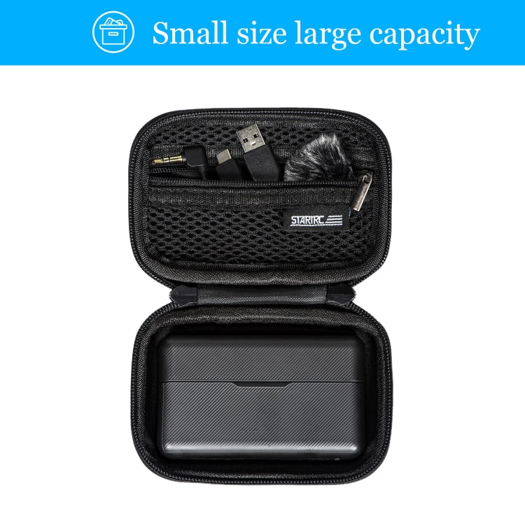 Bolsa de almacenamiento de cuero StarTRC Diamond Texture PU (Negro) — imagen 3