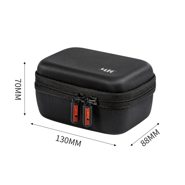 Bolsa de almacenamiento de cuero StarTRC Diamond Texture PU (Negro) — imagen 4