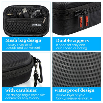 Bolsa de almacenamiento de cuero StarTRC Diamond Texture PU (Negro) — imagen 5
