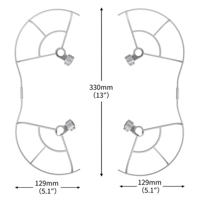 Hélice StarTrc Dron Protective Protector Anti-colision Ring para DJI Mini 3 Pro (Gray) — imagen 3