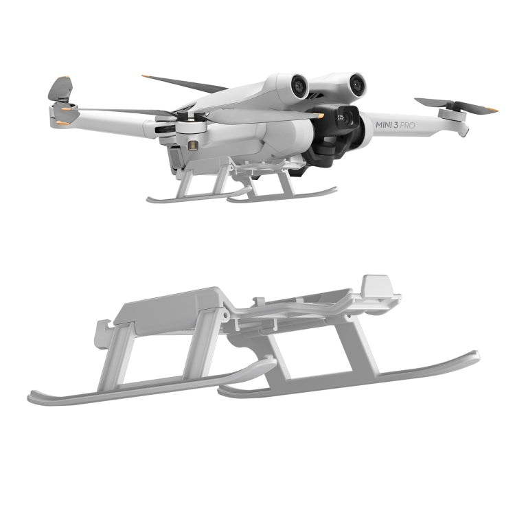 StarTrc plegable anti-caza Anti-Dirt aumentada Ratch de entrenamiento de aterrizaje para DJI Mini 3 Pro (Gray)