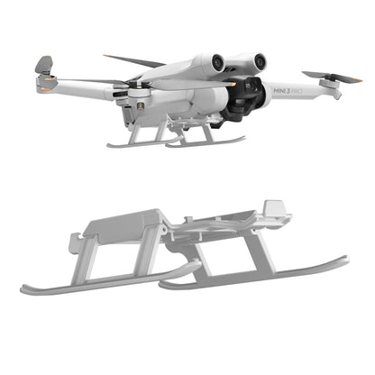 StarTrc plegable anti-caza Anti-Dirt aumentada Ratch de entrenamiento de aterrizaje para DJI Mini 3 Pro (Gray)