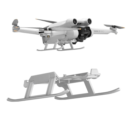 StarTrc plegable anti-caza Anti-Dirt aumentada Ratch de entrenamiento de aterrizaje para DJI Mini 3 Pro (Gray)