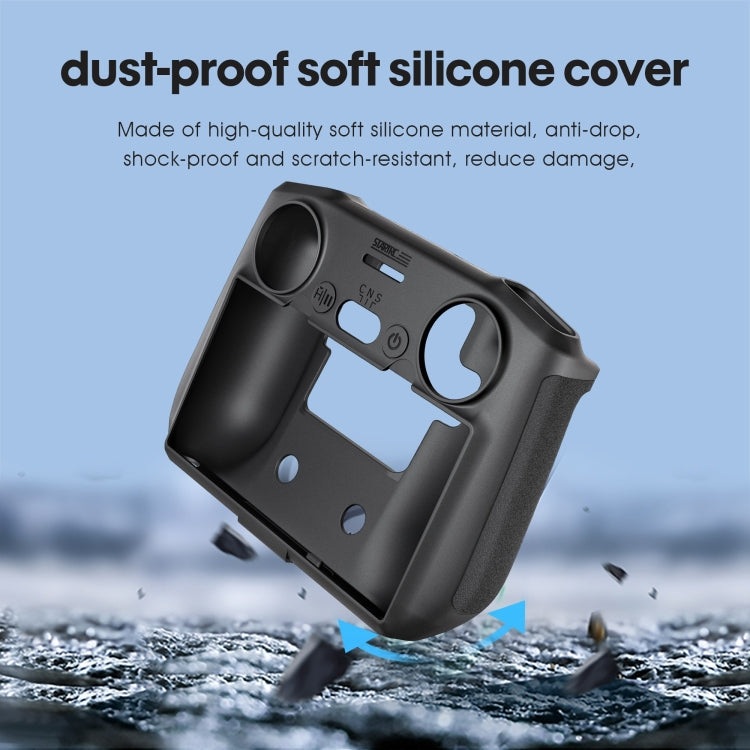 Funda StarTrc Silicone Shock Protido Anti-Scratch para DJI Mini 3 Pro (negro) — imagen 3