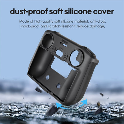 Funda StarTrc Silicone Shock Protido Anti-Scratch para DJI Mini 3 Pro (negro) — imagen 3