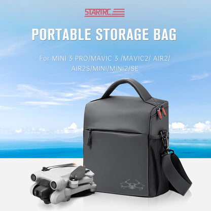 Bolsa de almacenamiento de un Box de transporte portátil StarTrc solo hombro para DJI Mavic 3 / Mini 3 Pro / Mini 2 y más (n…