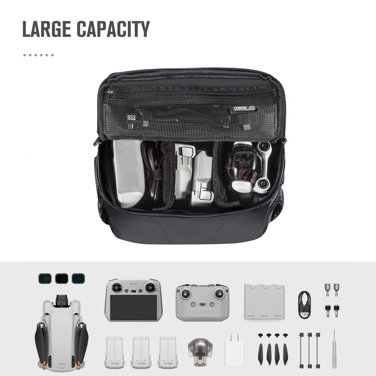 Bolsa de almacenamiento de un Box de transporte portátil StarTrc solo hombro para DJI Mavic 3 / Mini 3 Pro / Mini 2 y más (n…