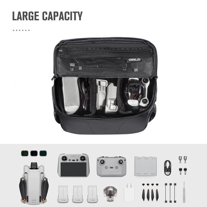 Bolsa de almacenamiento de un Box de transporte portátil StarTrc solo hombro para DJI Mavic 3 / Mini 3 Pro / Mini 2 y más (n…