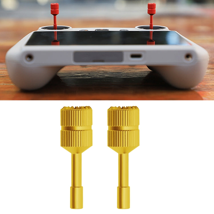 Joystick de extensión de control remoto Sunnylife para DJI Mini 3 Pro (Oro)