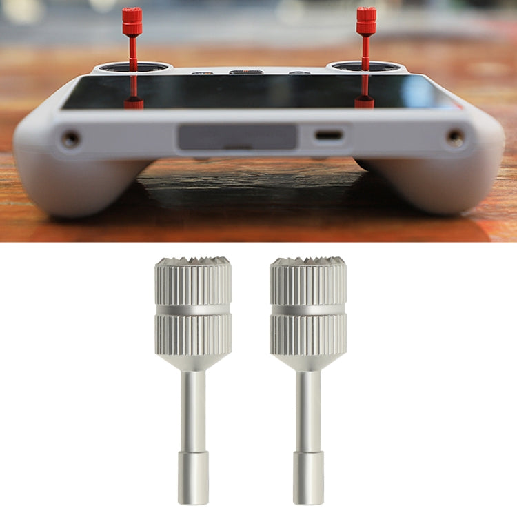 Joystick de extensión de control remoto Sunnylife para DJI Mini 3 Pro (color titanio)