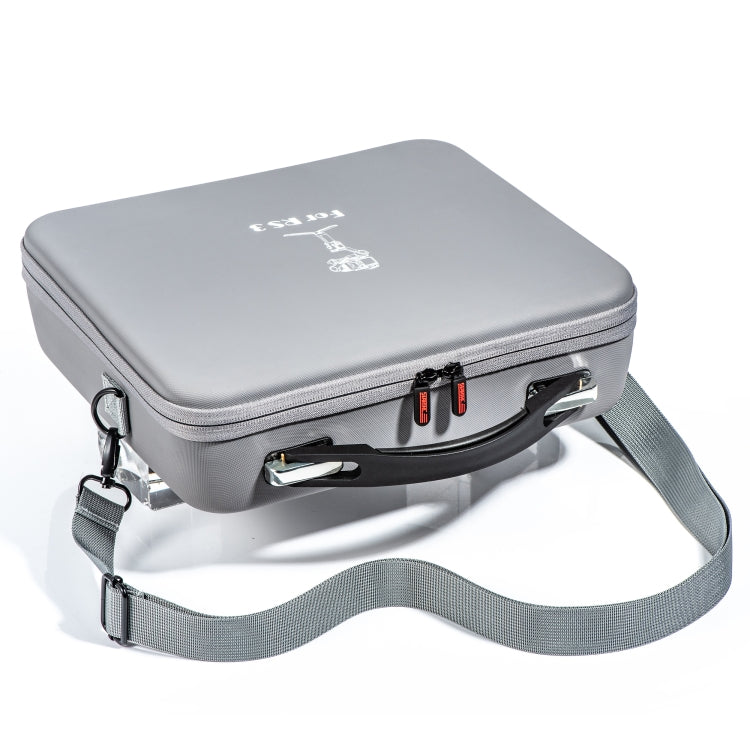 Bolso STARTRC impermeable para almacenamiento de hombro para DJI RS 3 (gris) — imagen 3