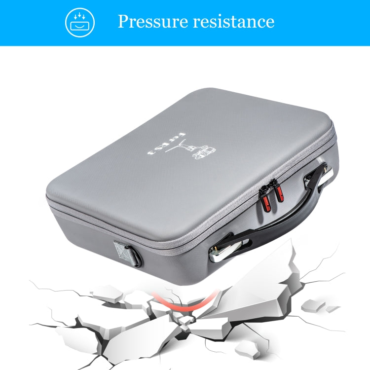 Bolso STARTRC impermeable para almacenamiento de hombro para DJI RS 3 (gris) — imagen 4