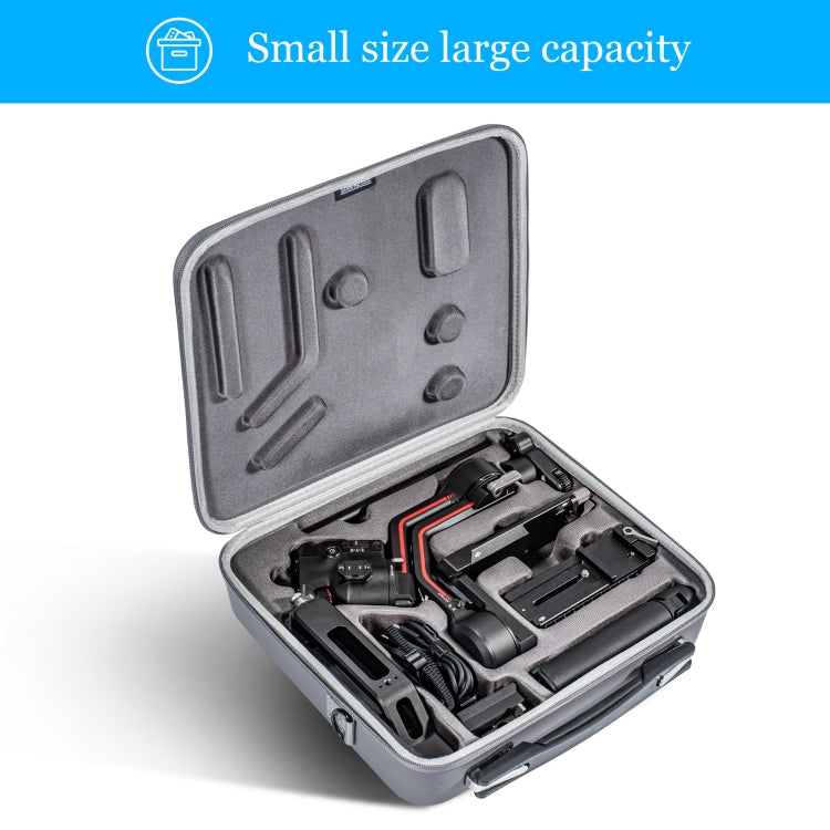 Bolso STARTRC impermeable para almacenamiento de hombro para DJI RS 3 (gris) — imagen 5