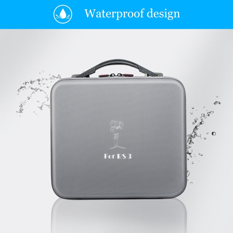 Bolso STARTRC impermeable para almacenamiento de hombro para DJI RS 3 (gris) — imagen 6