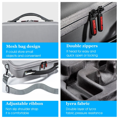 Bolso STARTRC impermeable para almacenamiento de hombro para DJI RS 3 (gris) — imagen 7